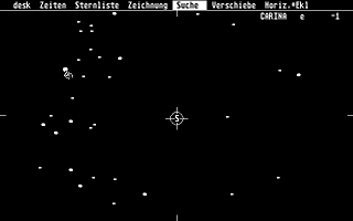 Sternzeit atari screenshot